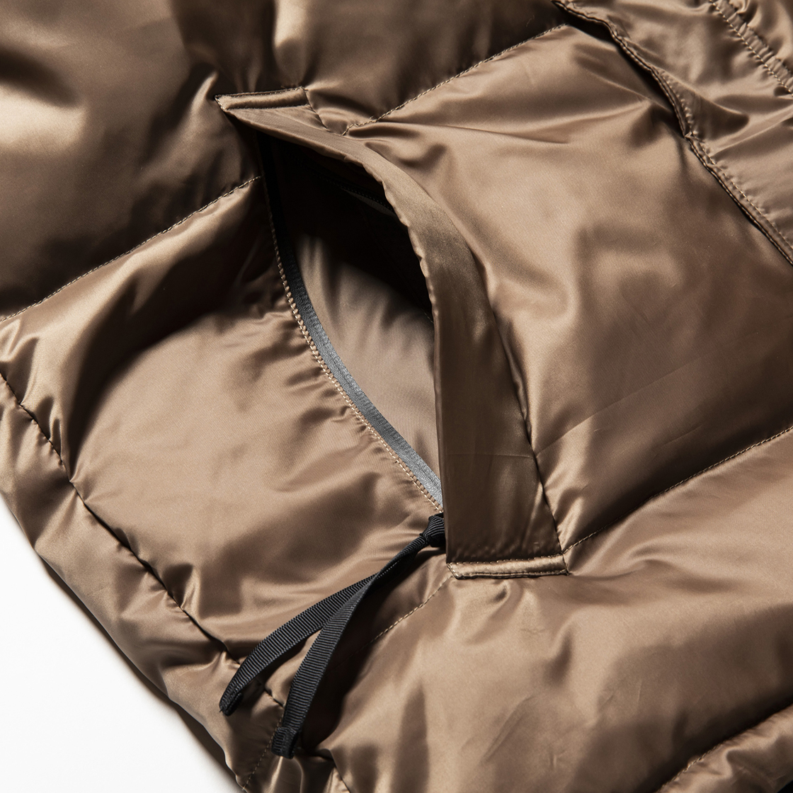 Detachable Down JKT Beige