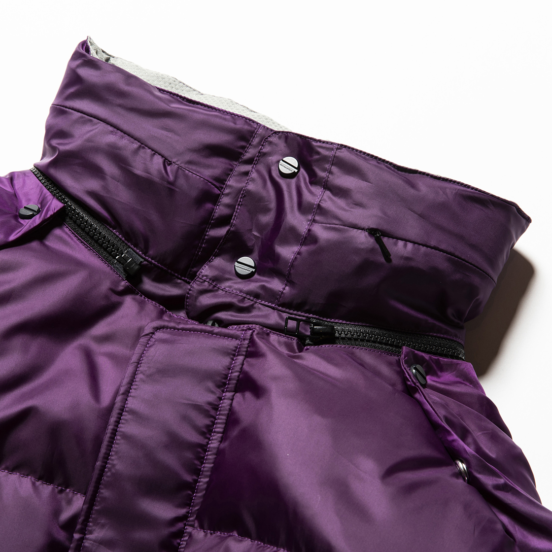 Detachable Down JKT Purple