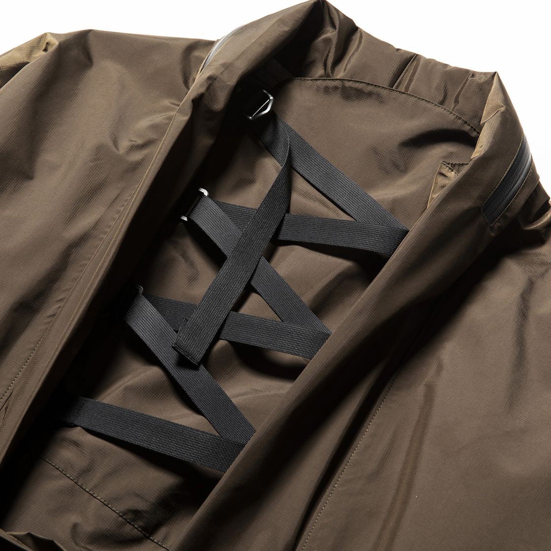 3 Layer Detachable Anorak Coat×FDMTL Khaki