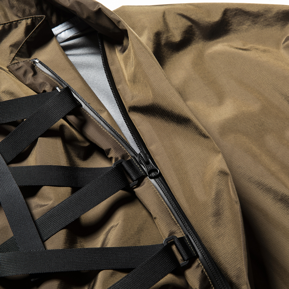 3 Layer Detachable Anorak Coat×FDMTL Khaki