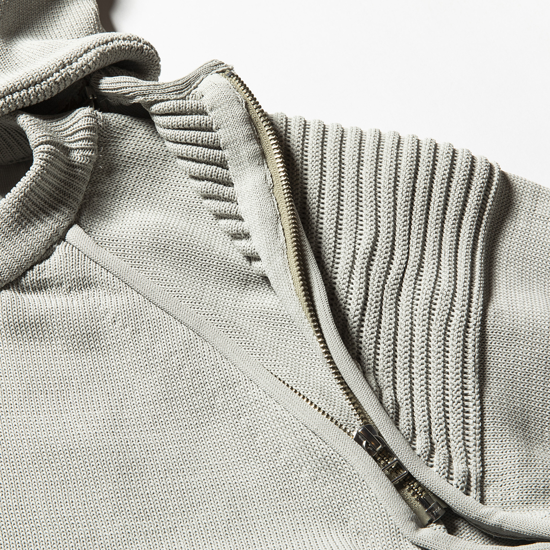 Water-Repellent Detachable Knit Platinum