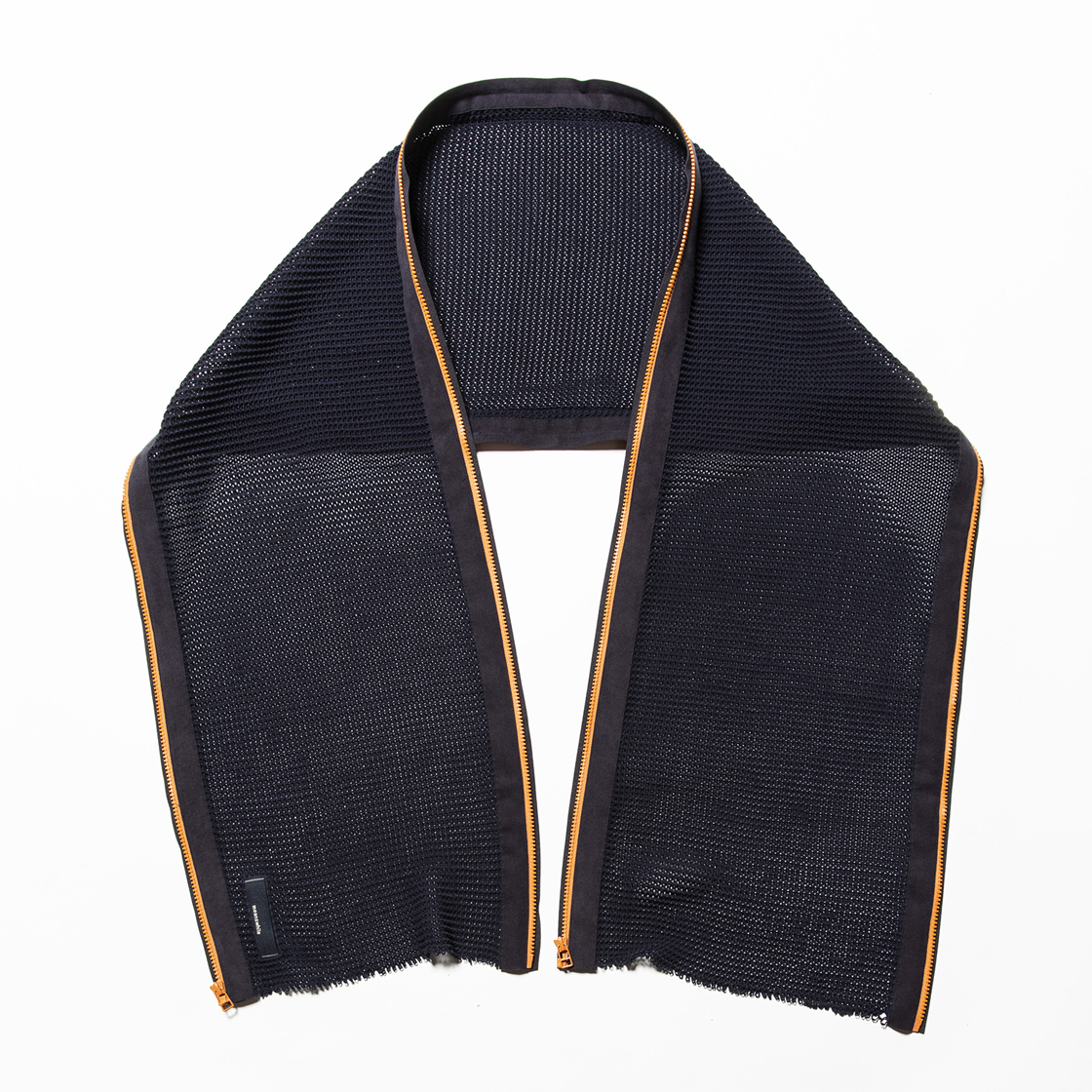 Slit Knit Unit Stole Navy