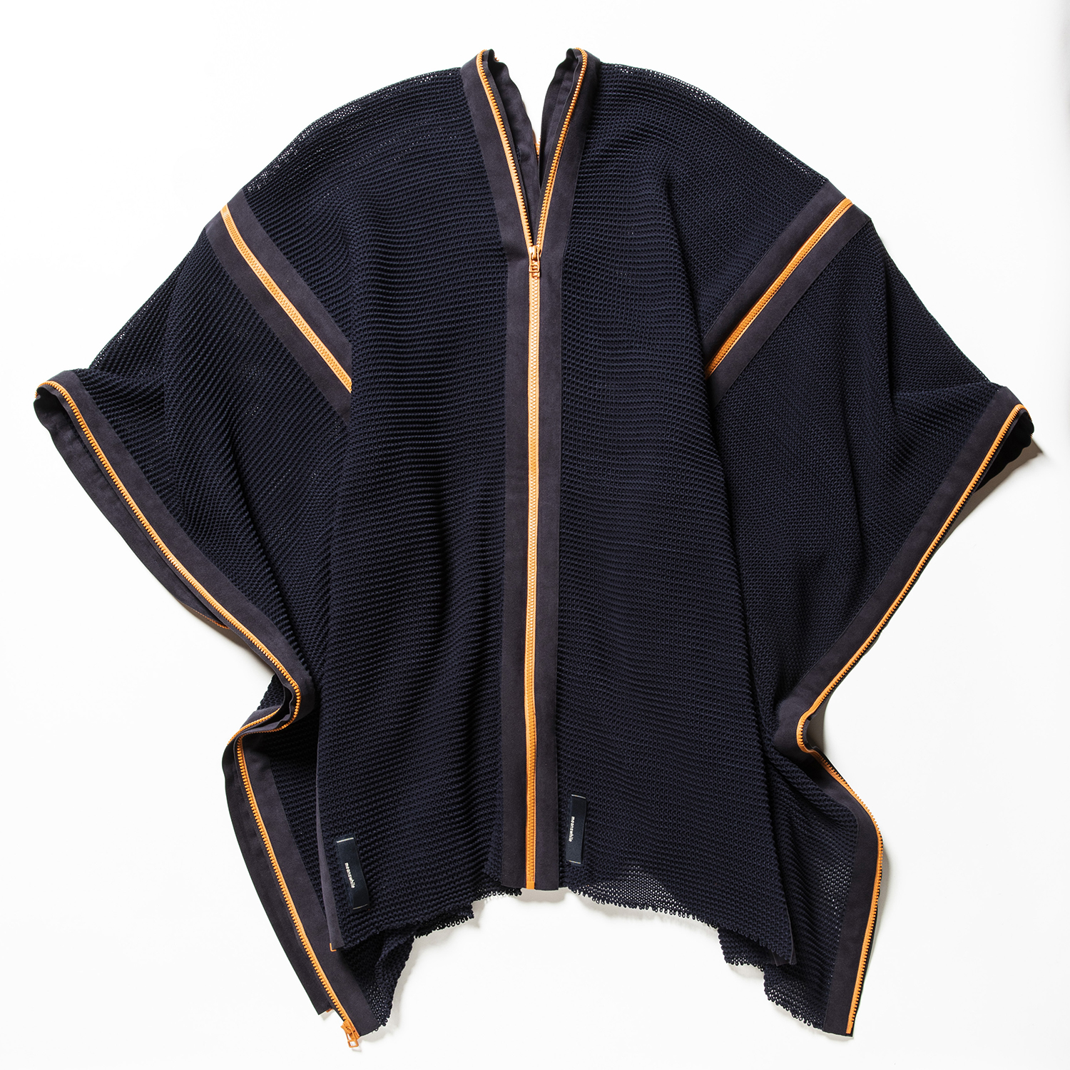 Slit Knit Unit Stole Navy