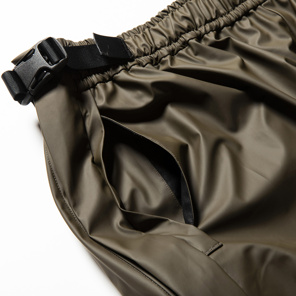 Rubber Cloth Popper PT Brown