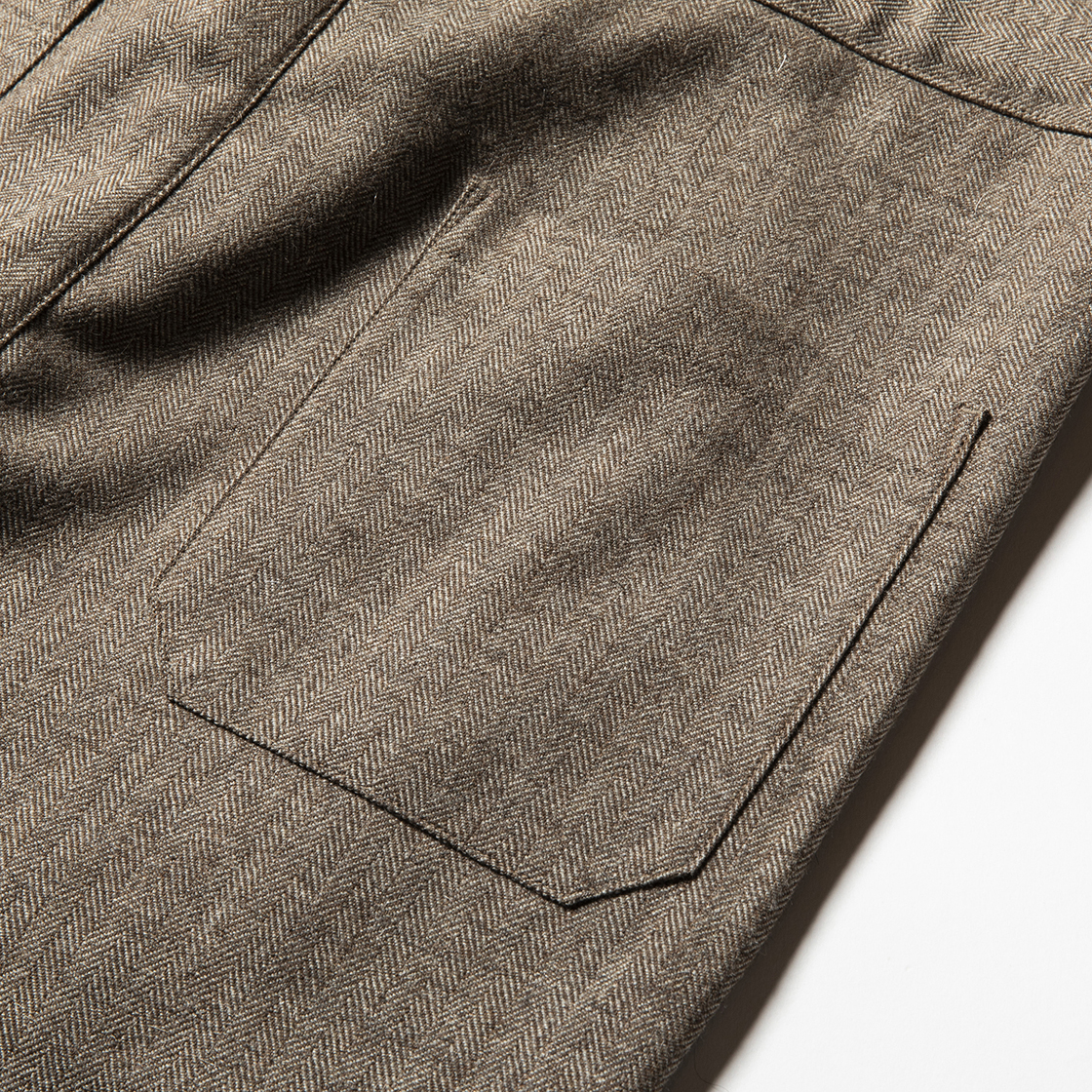 Alpaca Herringbone Wrap PT Beige