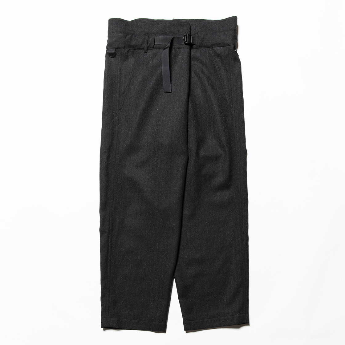 Alpaca Herringbone Wrap PT Coal