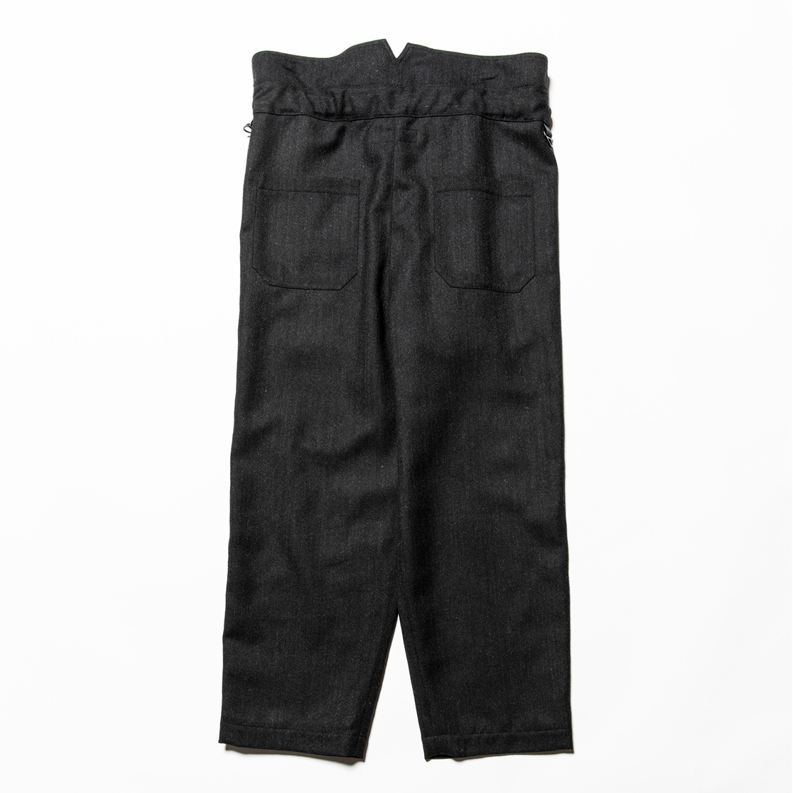Alpaca Herringbone Wrap PT Coal