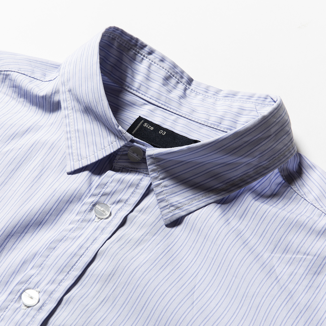 Imperial Poplin Packable SH Stripe