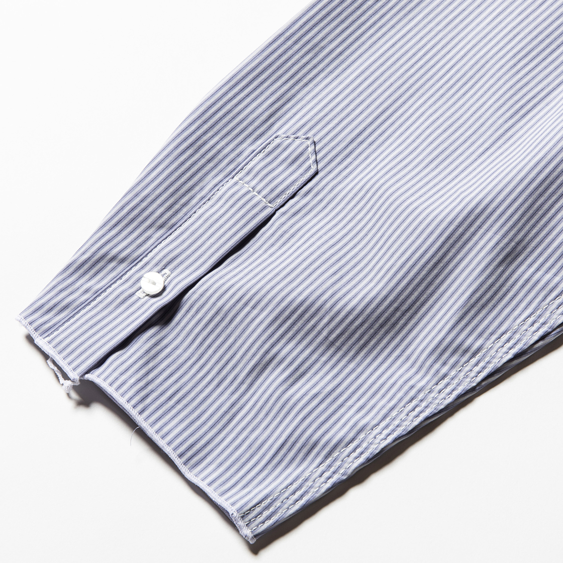 Imperial Poplin Packable SH Check/Stripe
