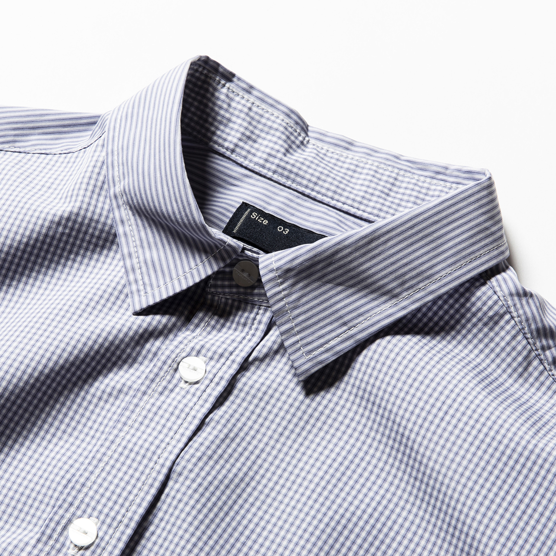 Imperial Poplin Packable SH Stripe/Check