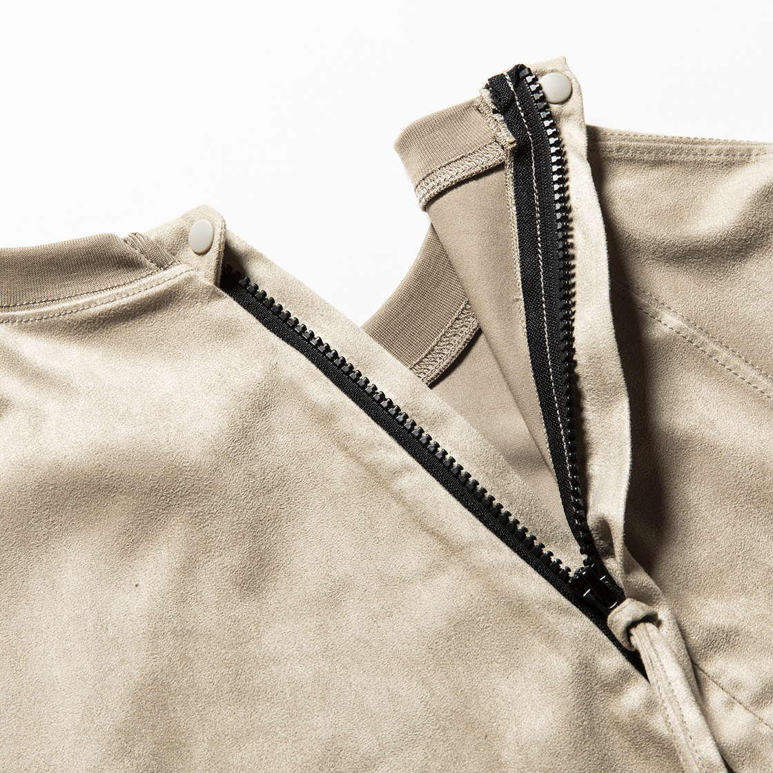 Suede Popper SH Grey