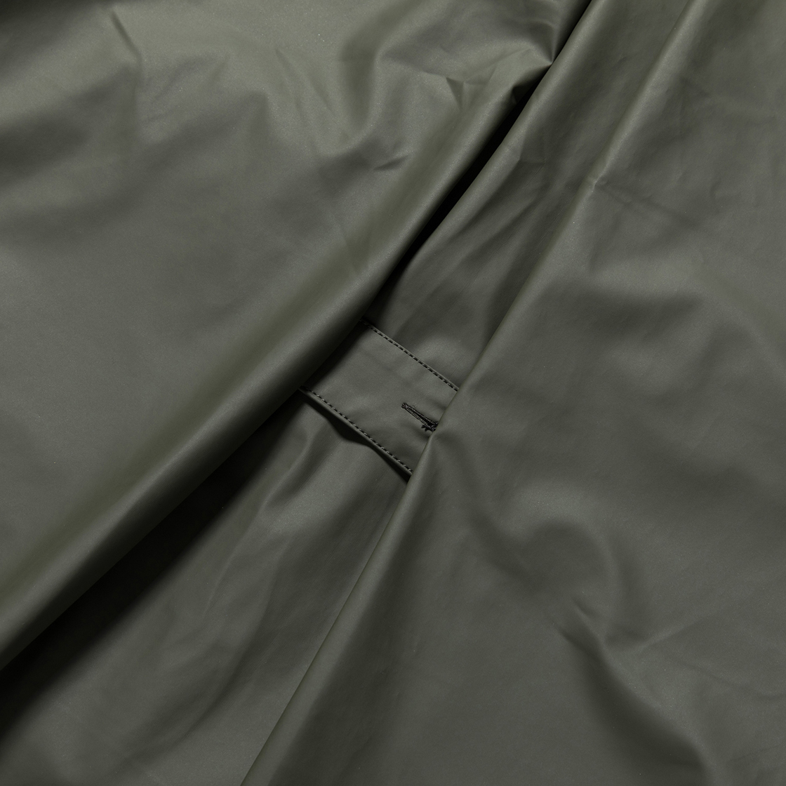 Rubber Cloth Shirts Parka Coal