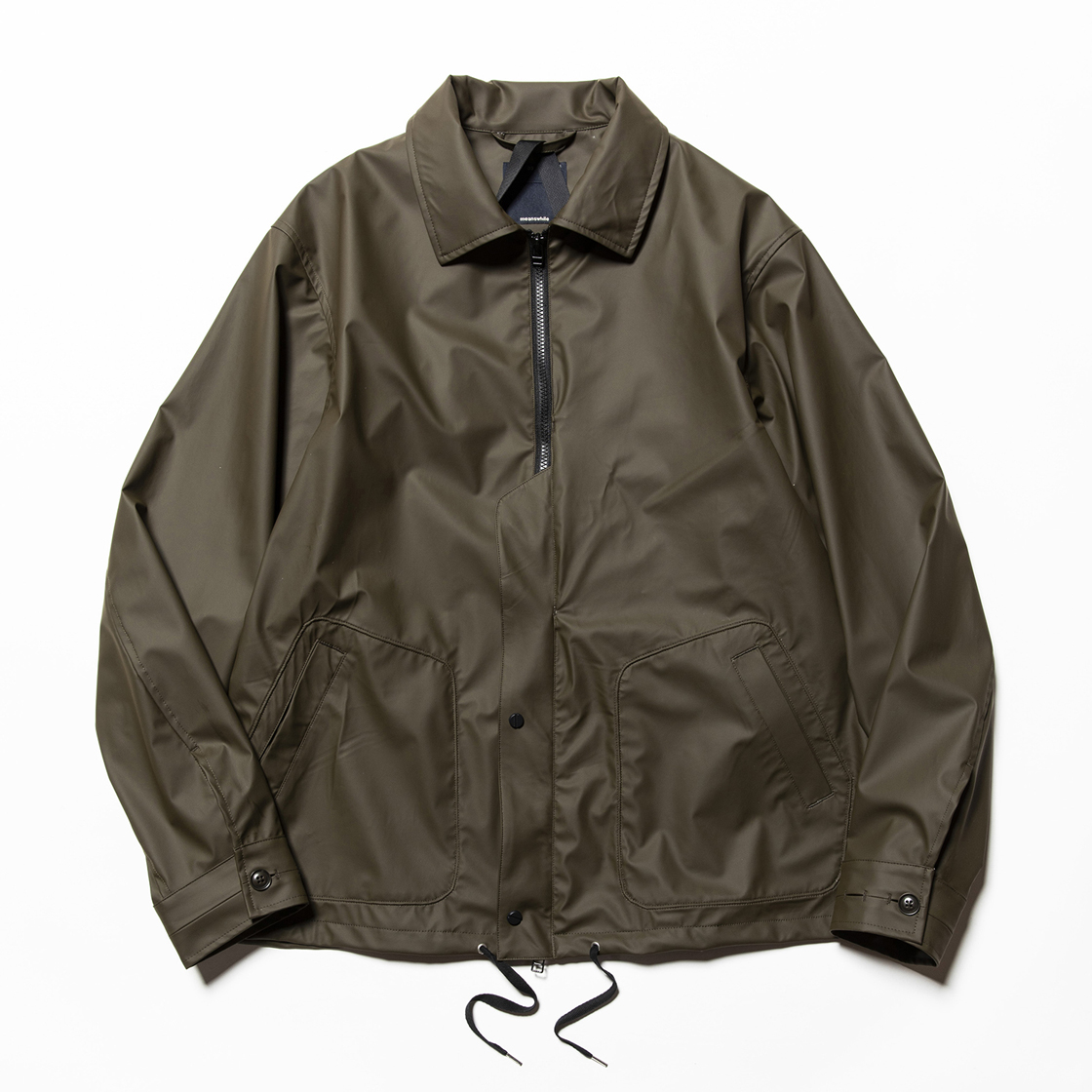 Rubber Cloth Incomplete JKT Brown