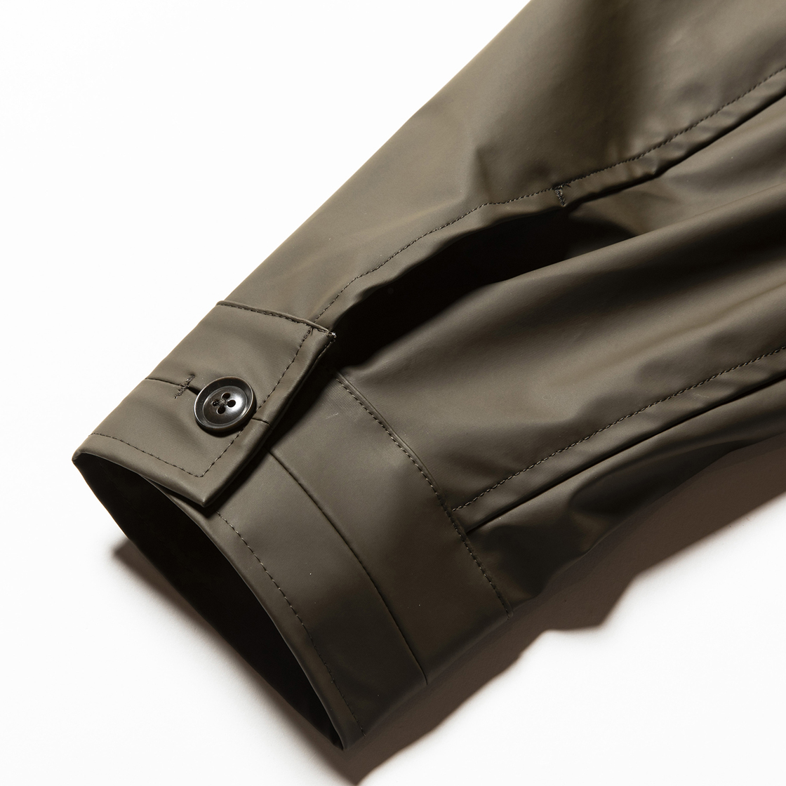 Rubber Cloth Incomplete JKT Brown