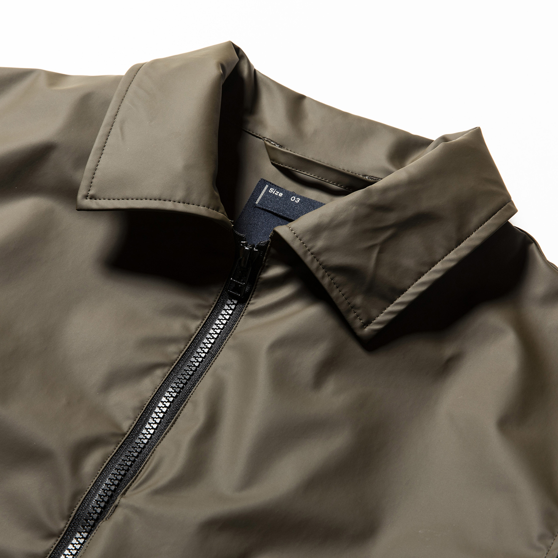 Rubber Cloth Incomplete JKT Brown