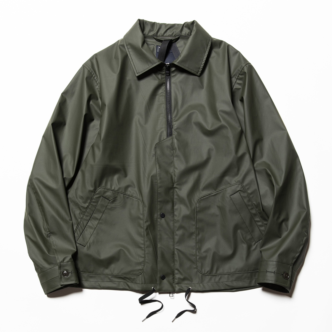 Rubber Cloth Incomplete JKT Coal