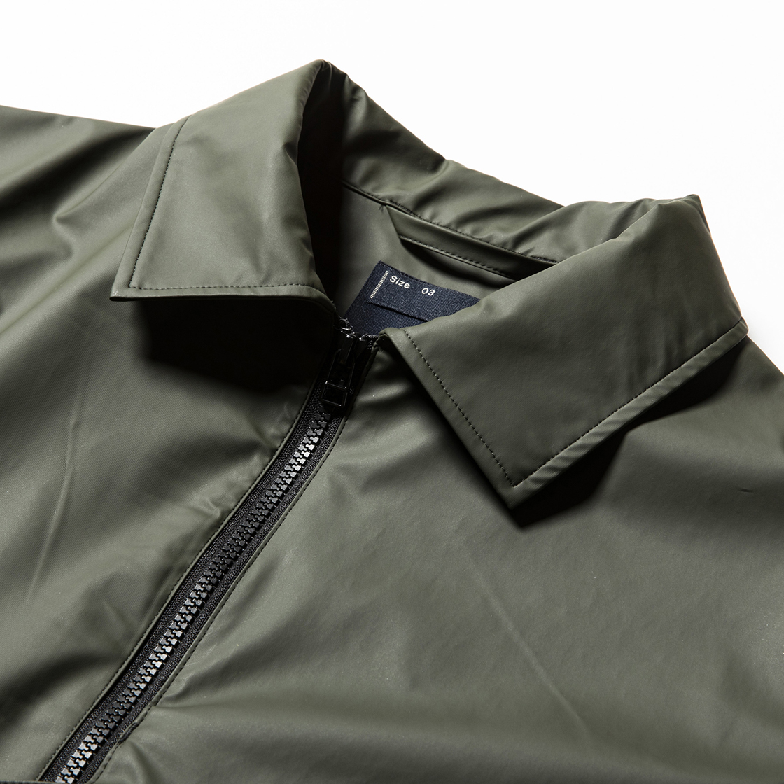 Rubber Cloth Incomplete JKT Coal