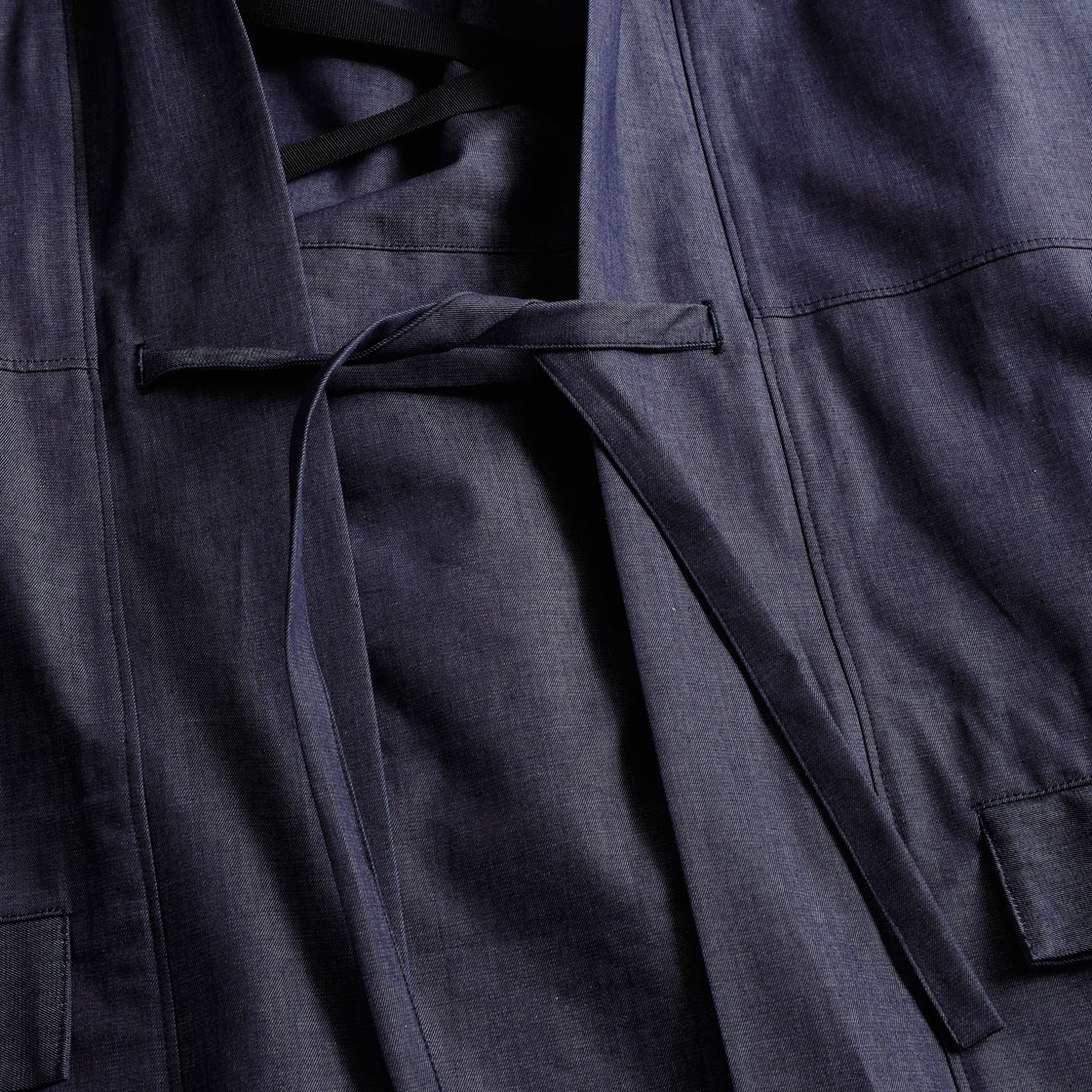3 Layer Detachable Anorak Coat×FDMTL Indigo