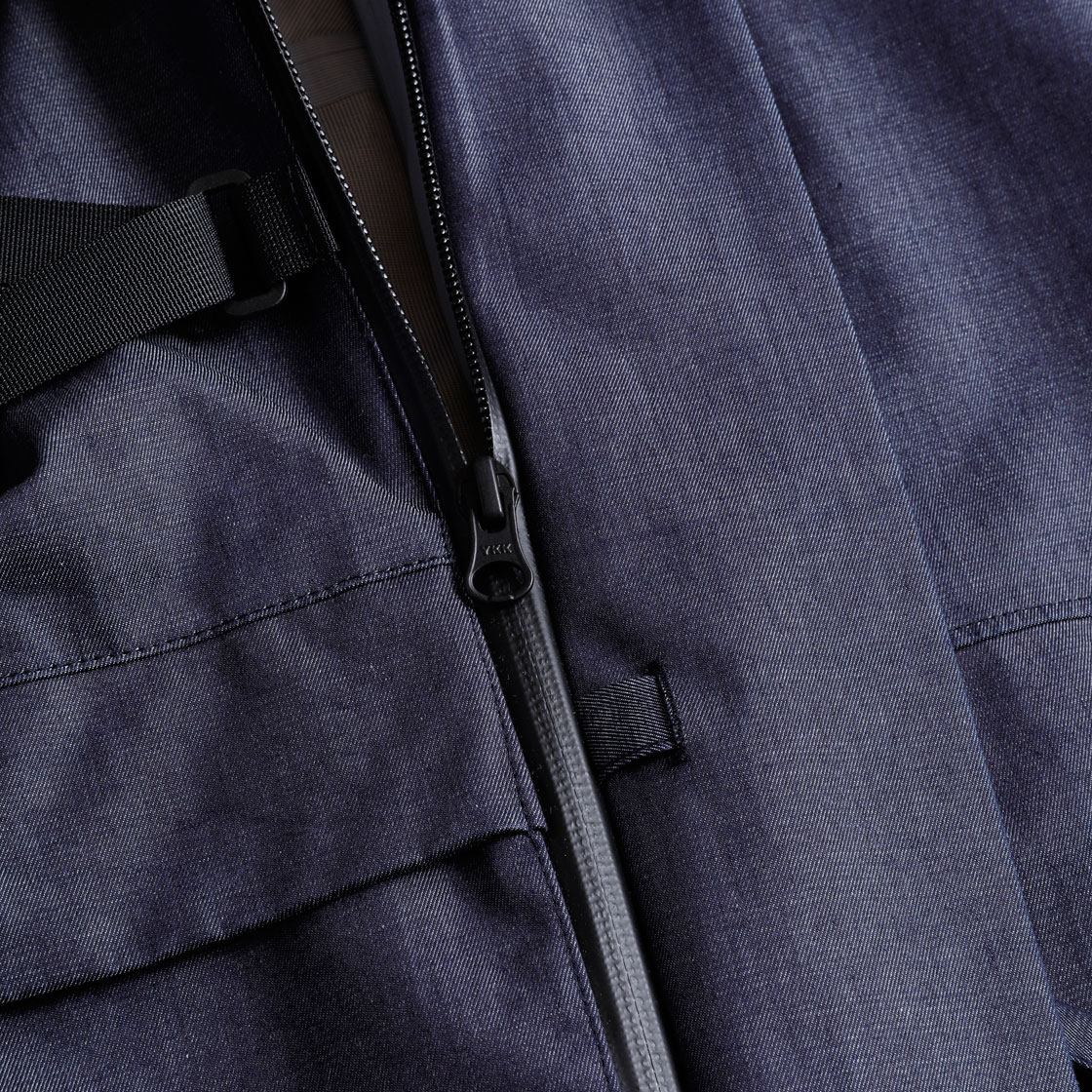 3 Layer Detachable Anorak Coat×FDMTL Indigo