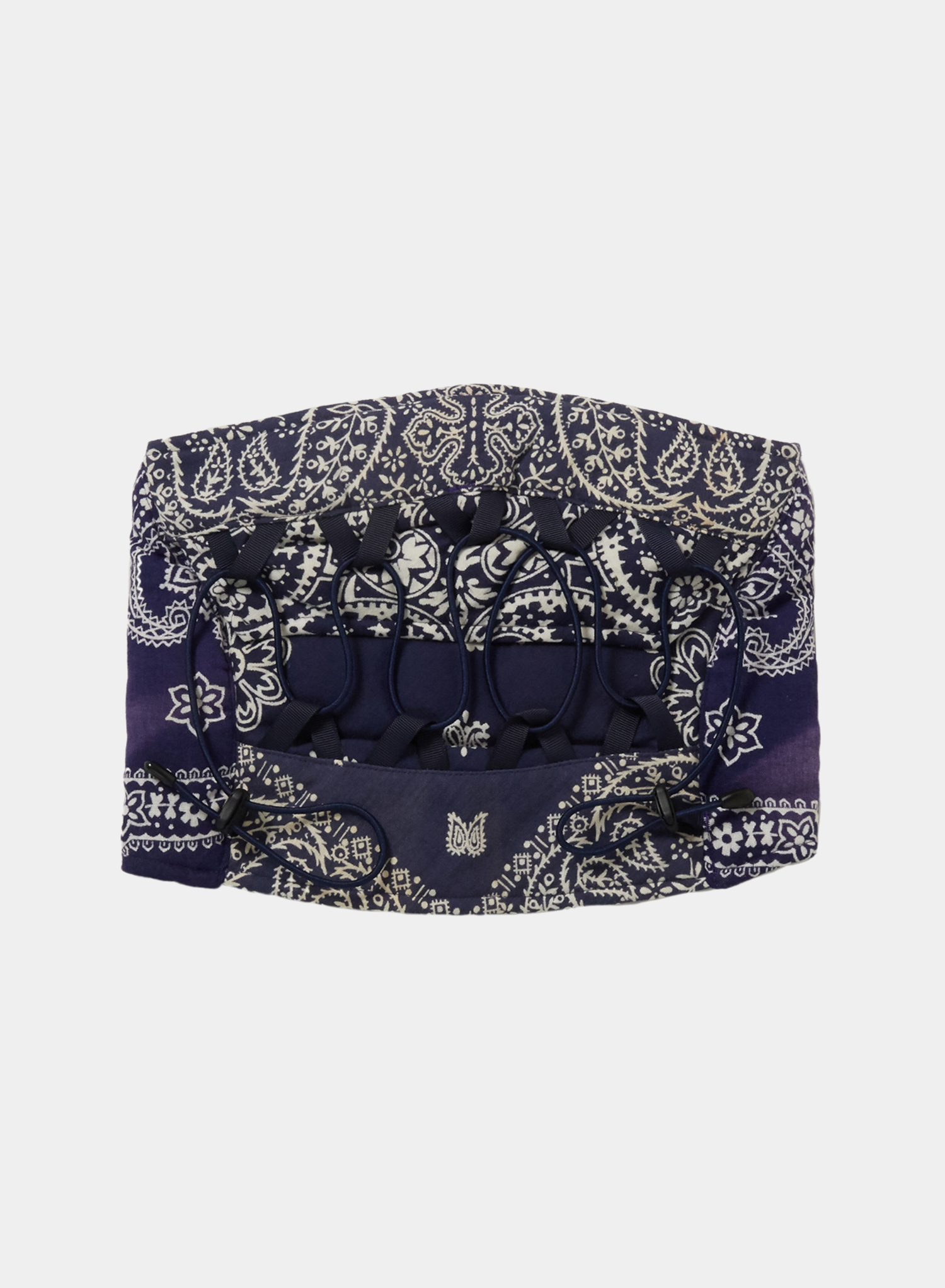Waving Cord Neck Warmer×Children of the discordance / Navy