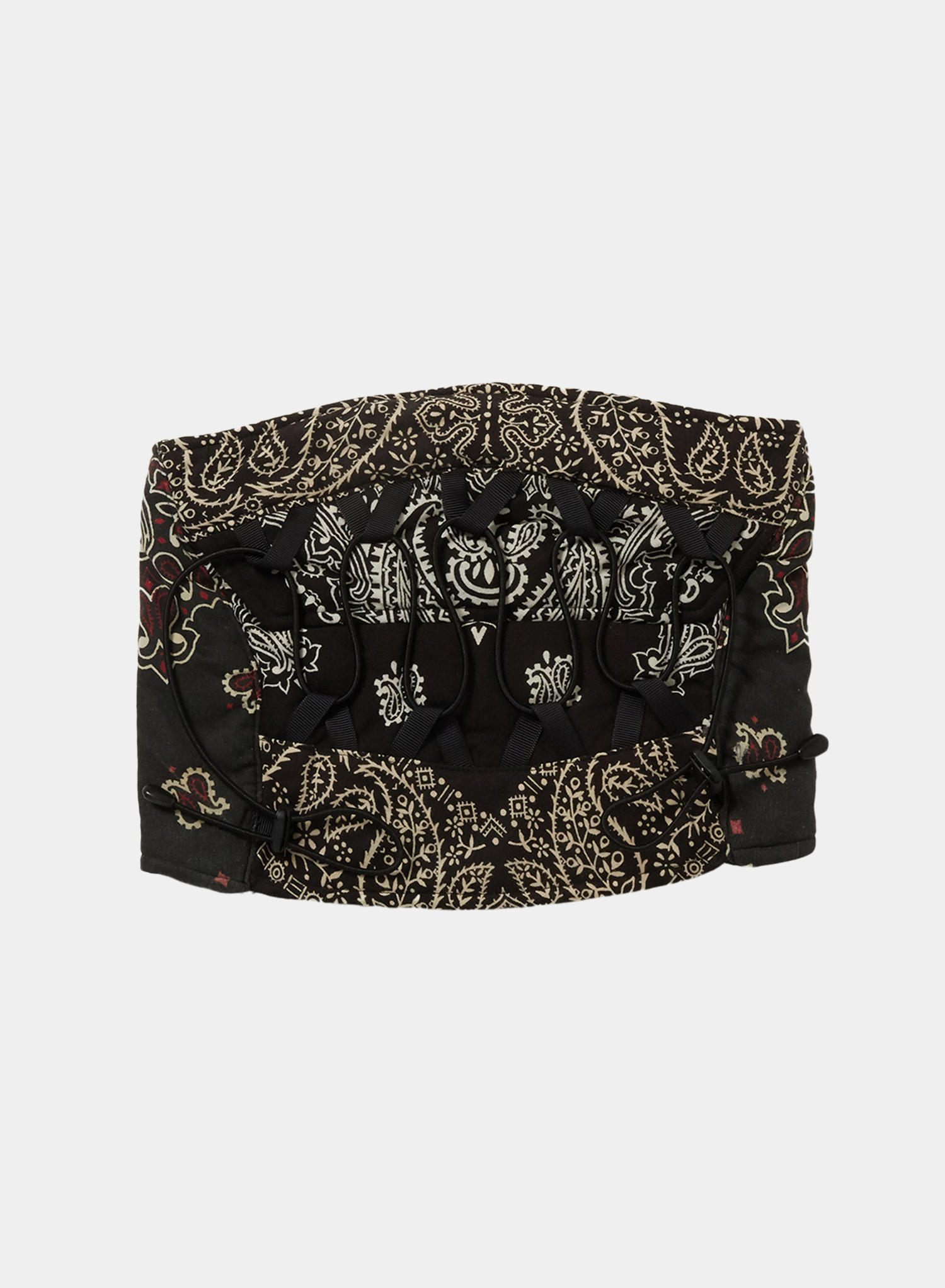 Waving Cord Neck Warmer×Children of the discordance / Off Black