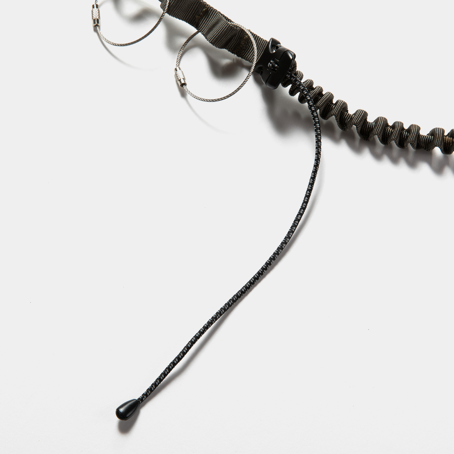 Bungee Leash Neck Strap / Khaki