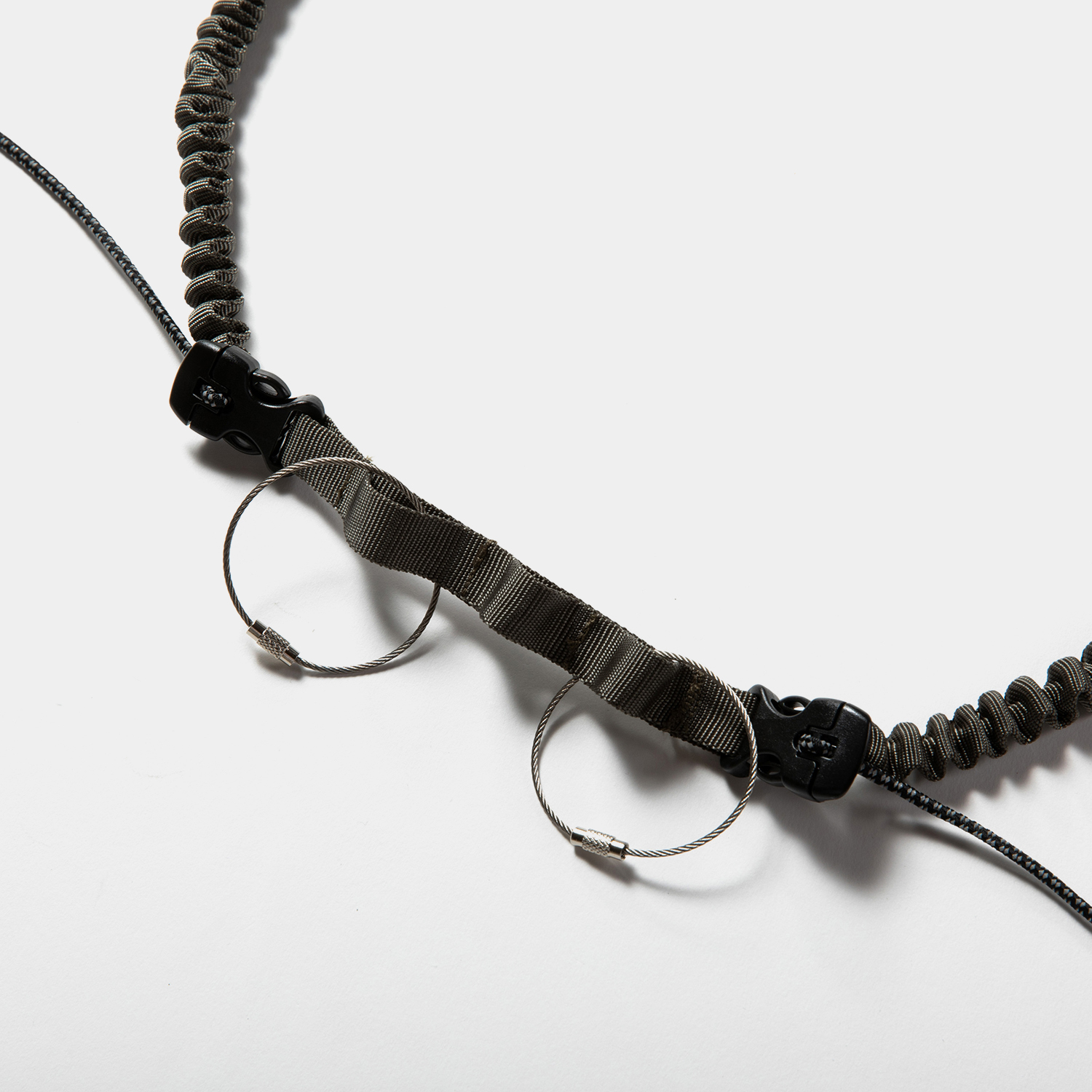 Bungee Leash Neck Strap / Khaki