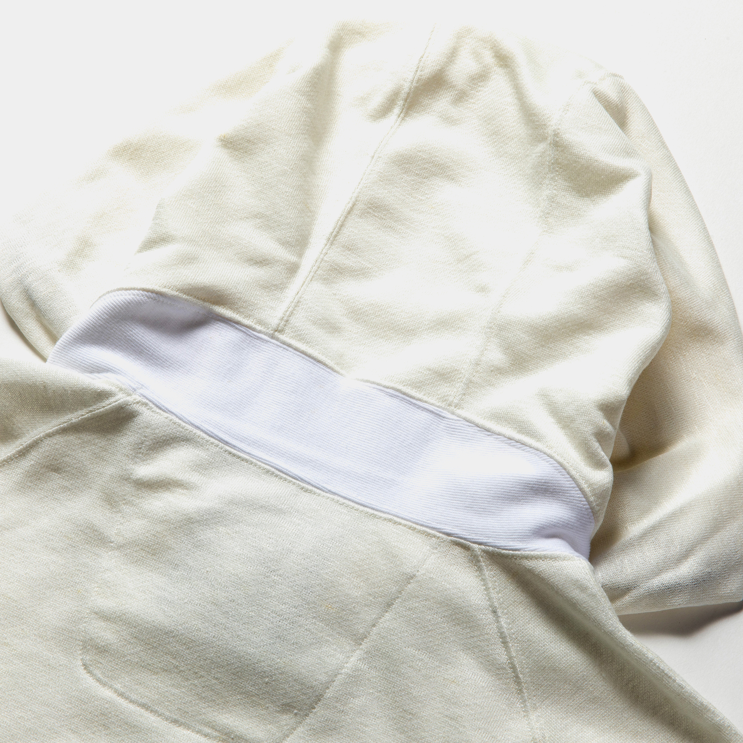 Ice Linen Loopback Hoodie / Off White
