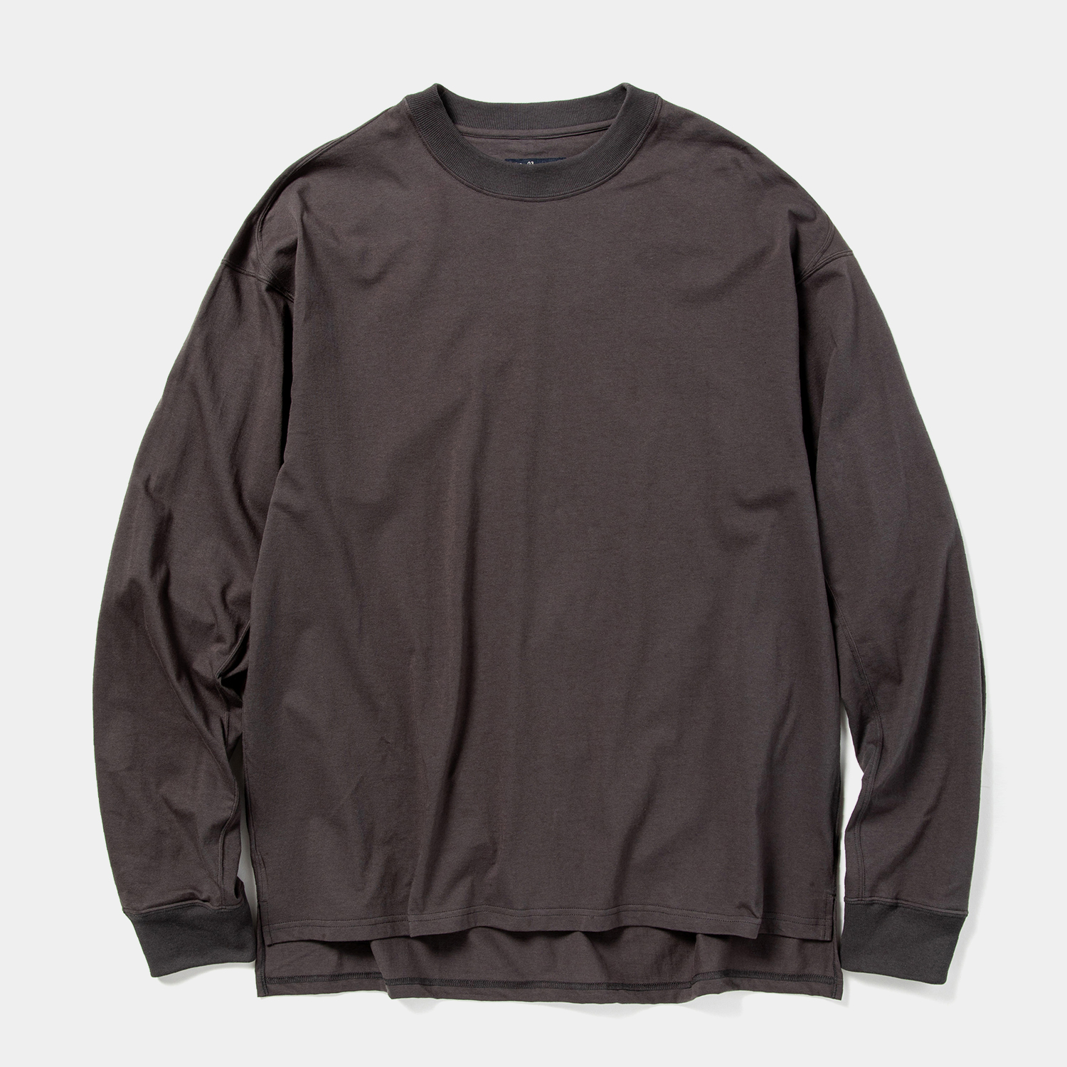 Crisp L/S Tee / Charcoal