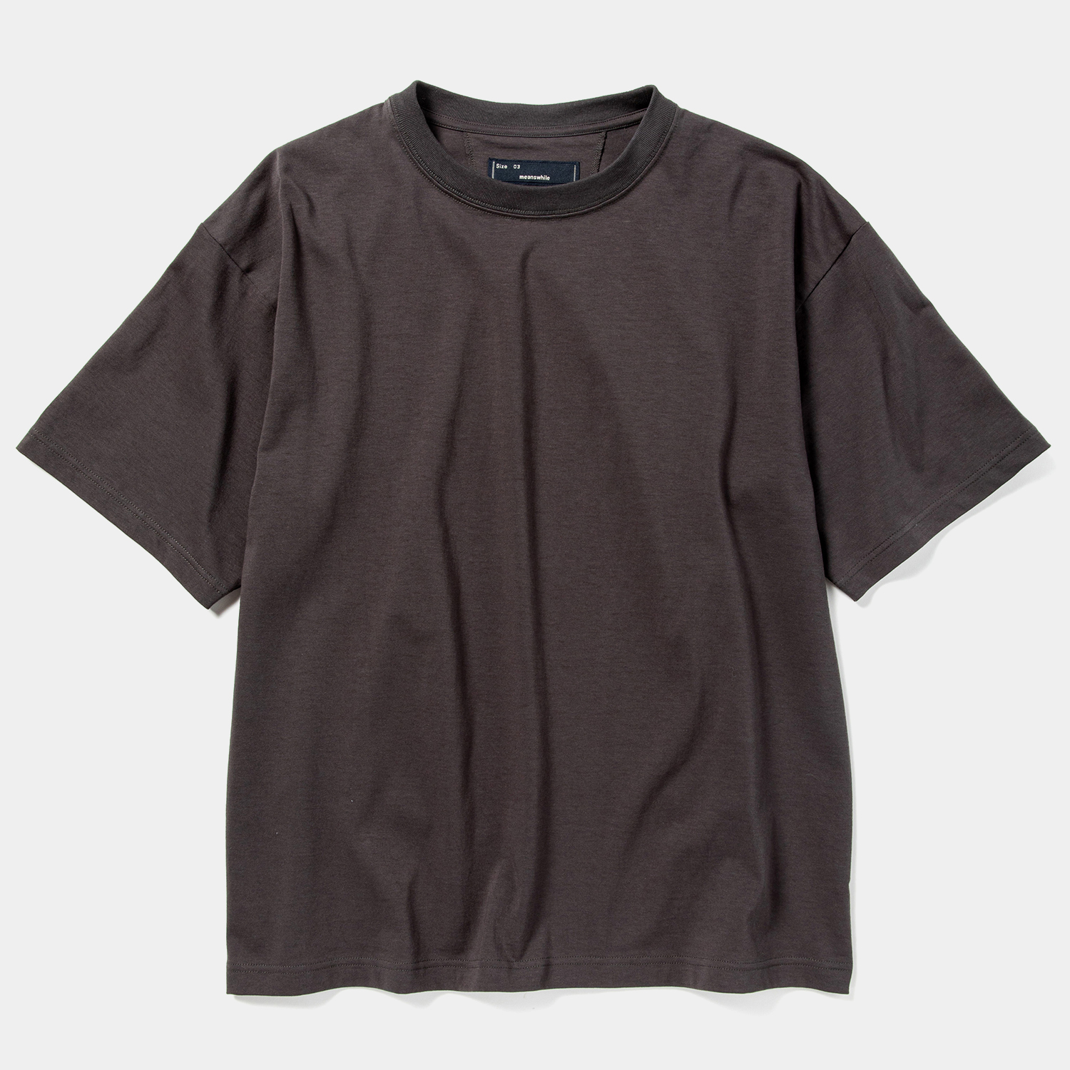 Crisp S/S Tee / Charcoal