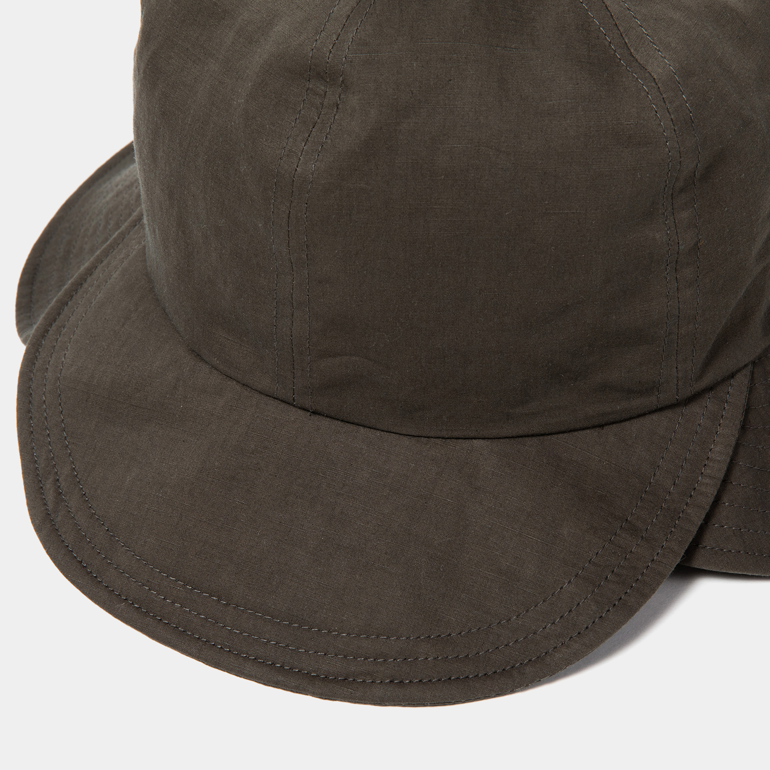 Split 6 Panel Hat / Charcoal