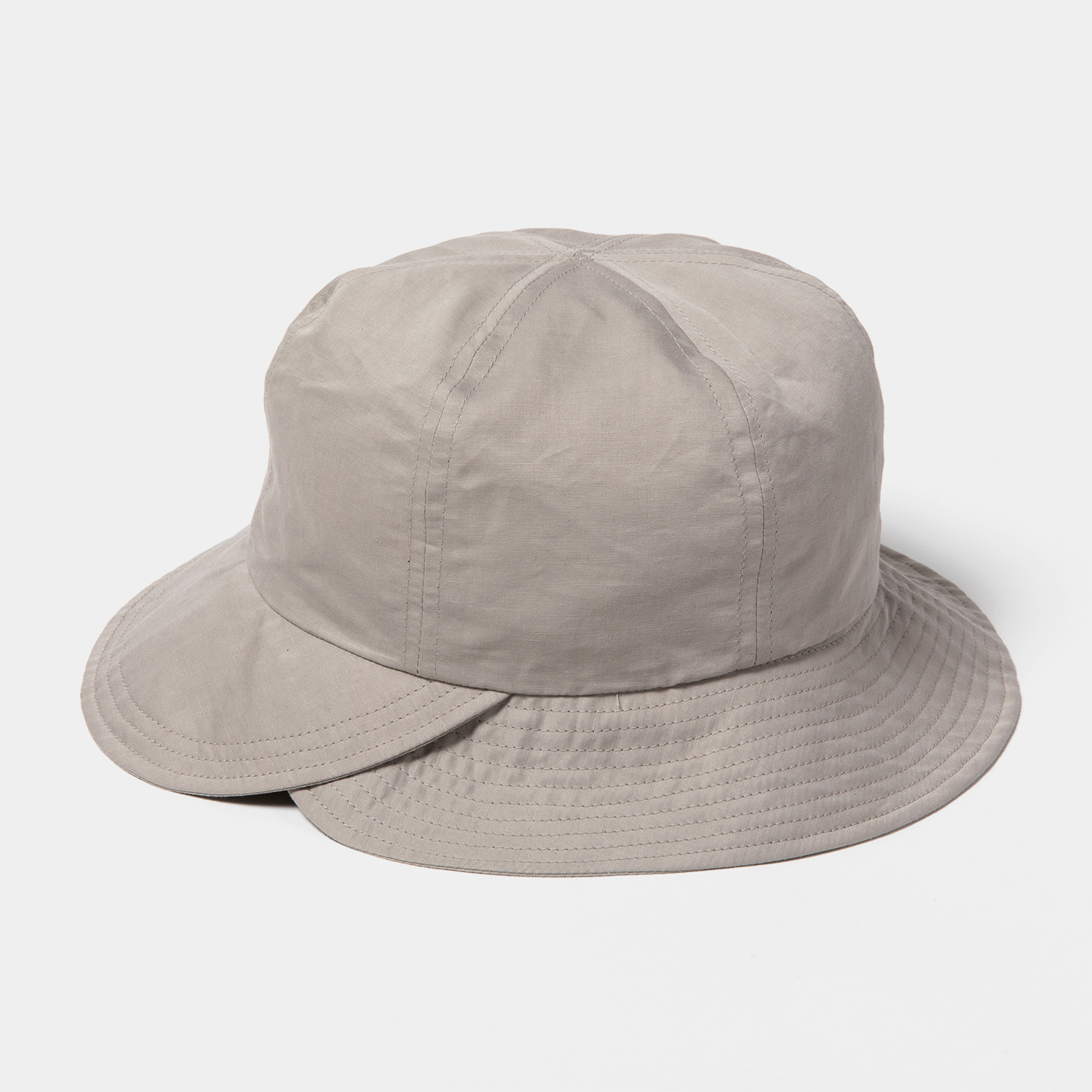 Split 6 Panel Hat / Grey