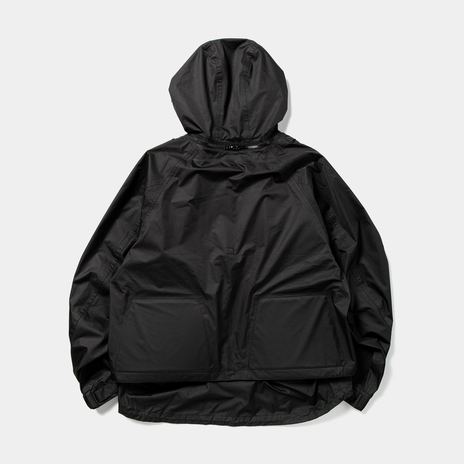 Air Circulation System Rain Jacket / Off Black