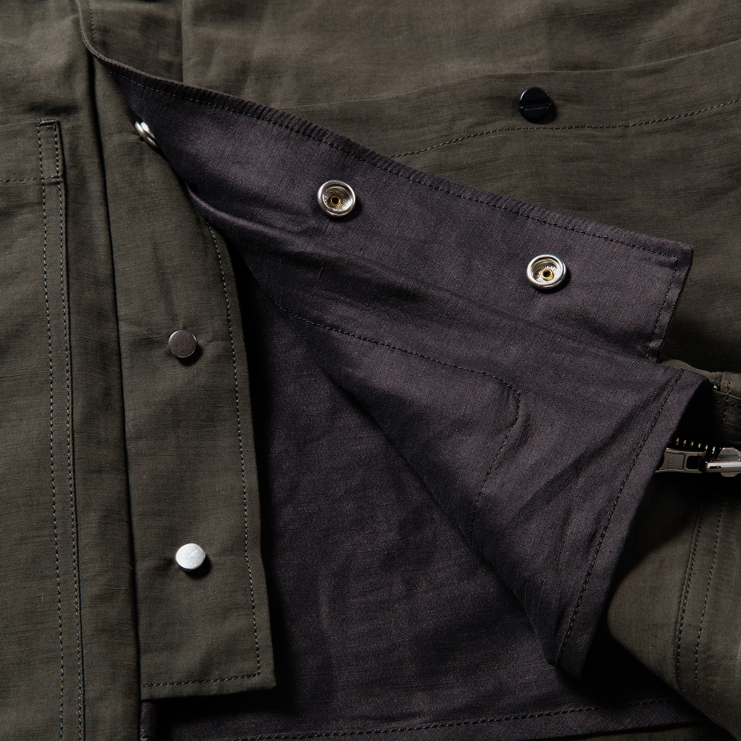 Duality Cloth Reversible 4Way JKT / Off Black