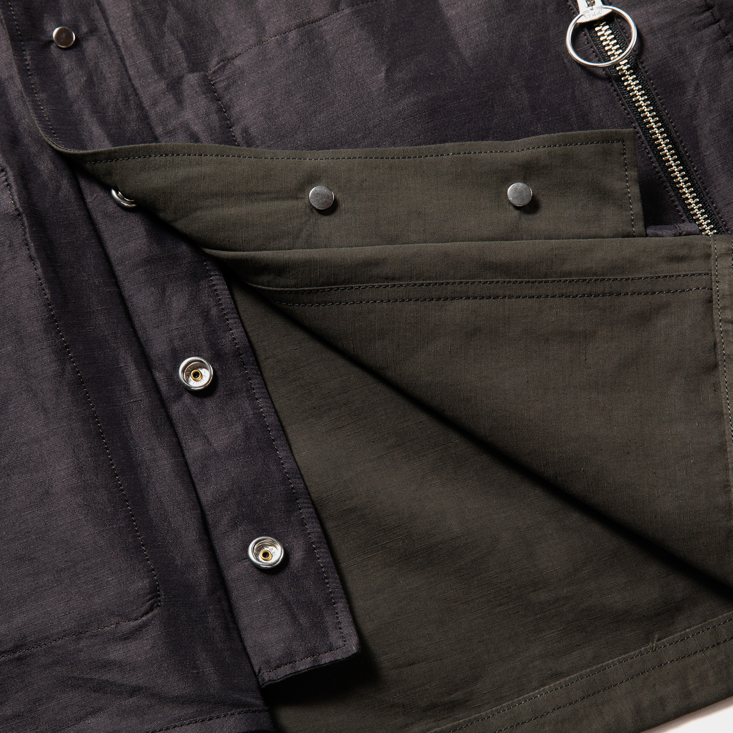 Duality Cloth Reversible 4Way JKT / Off Black