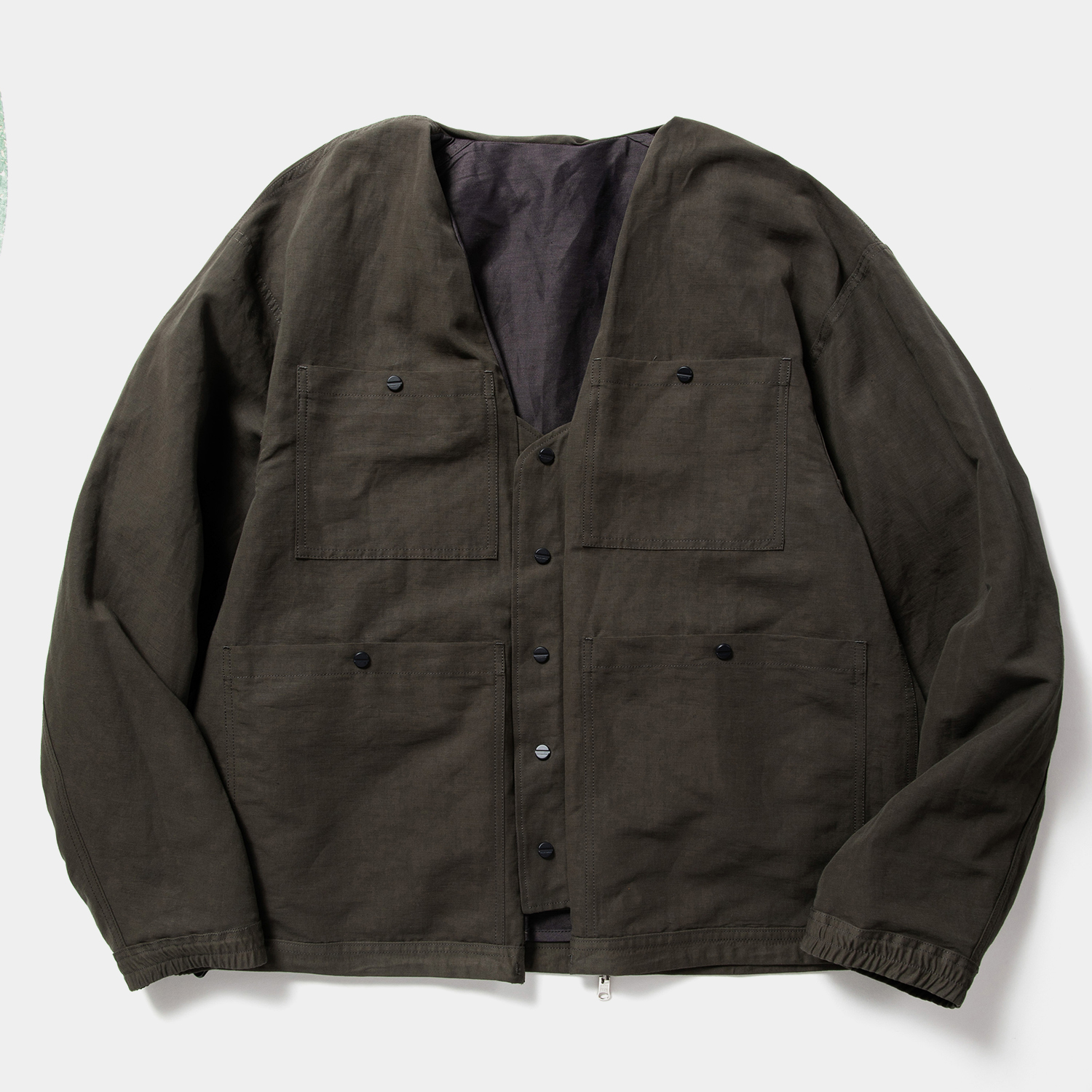 Duality Cloth Reversible 4Way JKT / Off Black