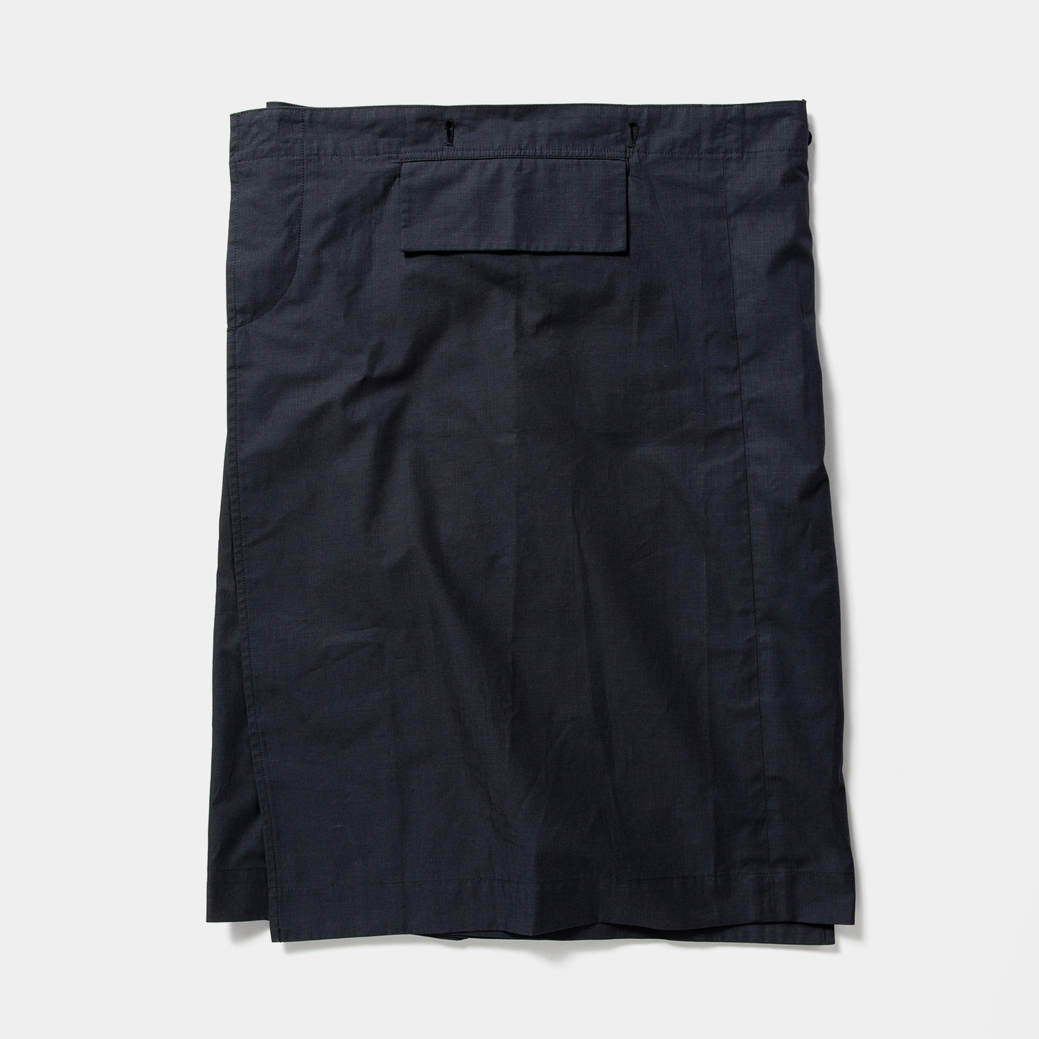 Iridescent Split Over Coat / Navy