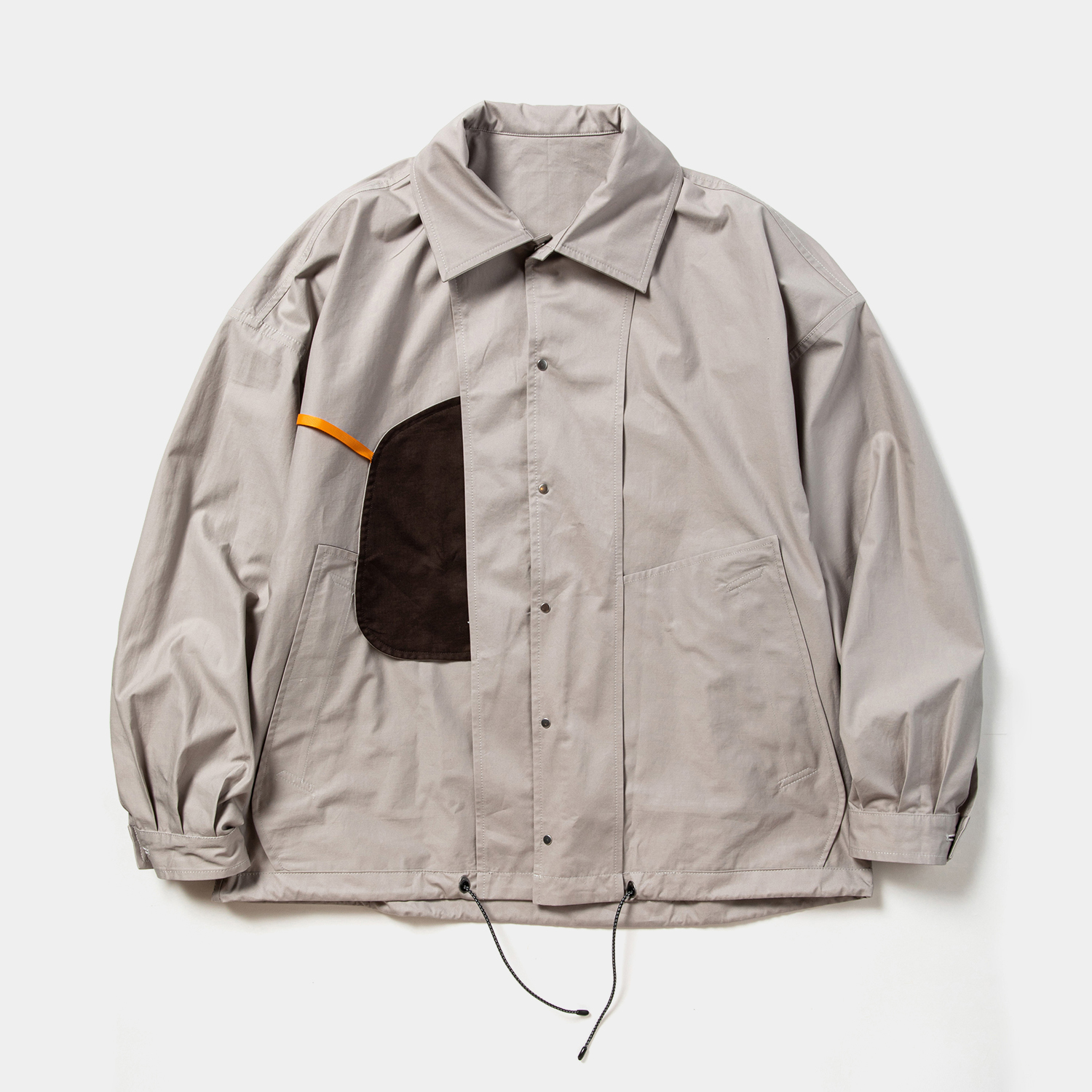 High Density Gabardine Coach JKT / Grey