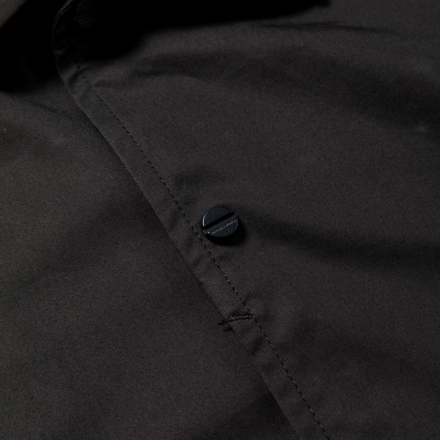 High Density Gabardine Coach JKT / Off Black