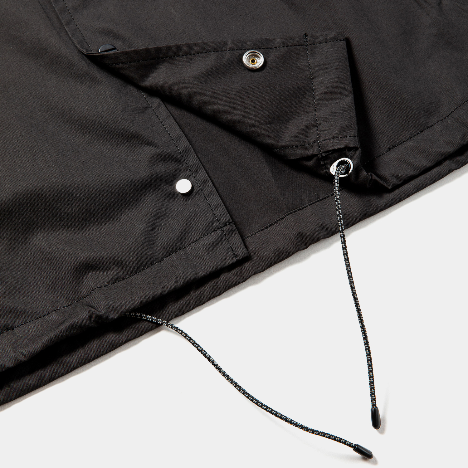 High Density Gabardine Coach JKT / Off Black