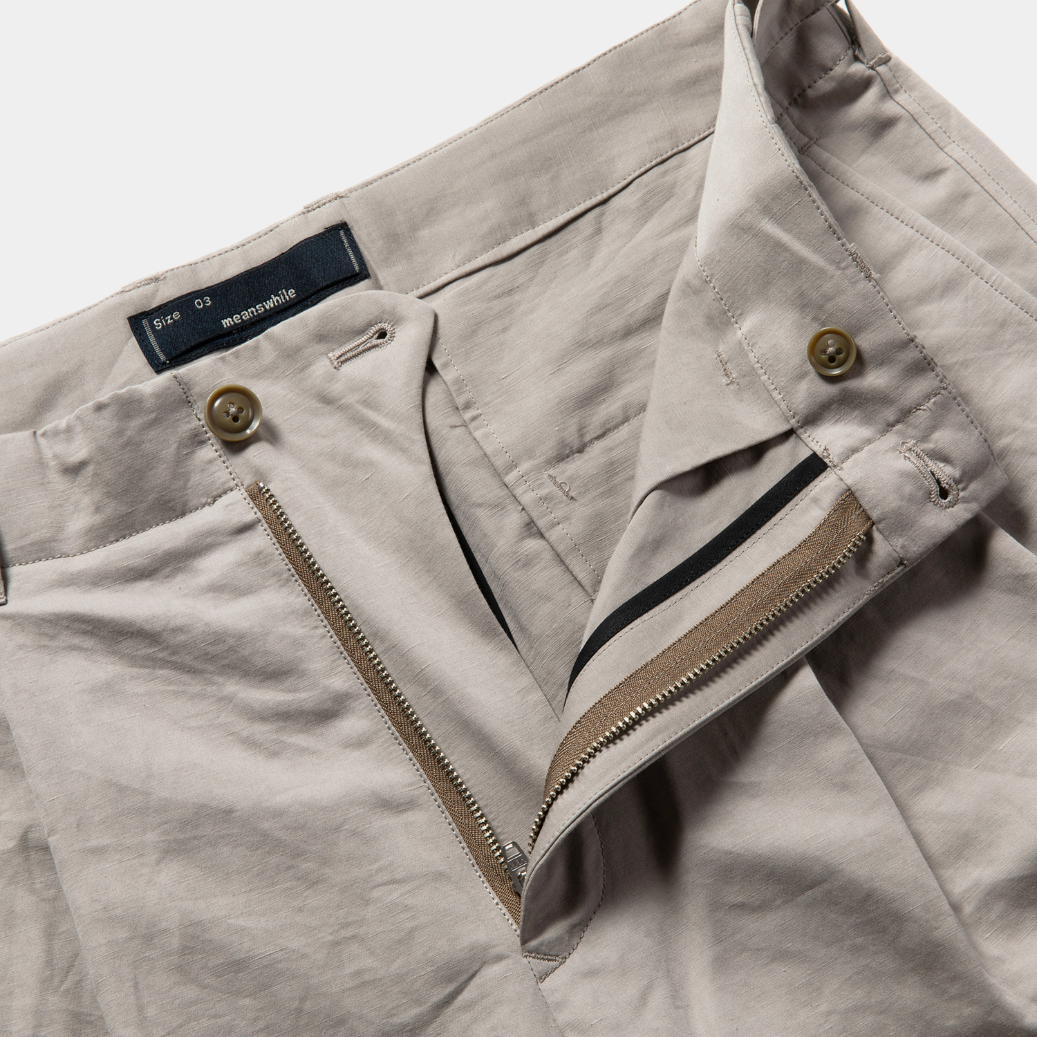Duality Cloth Cargo Slacks / Grey