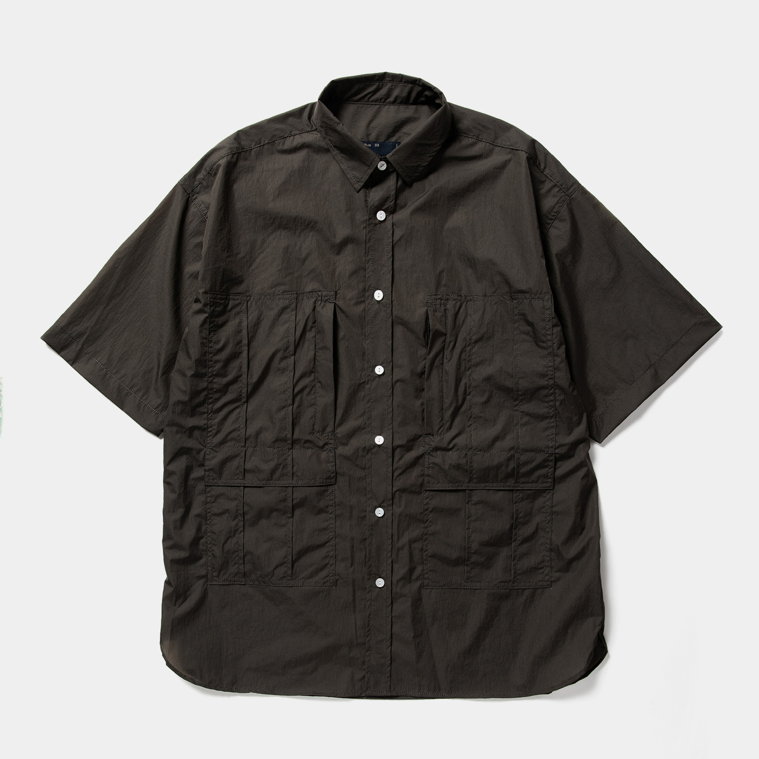 Micro Rip S/S SH / Charcoal