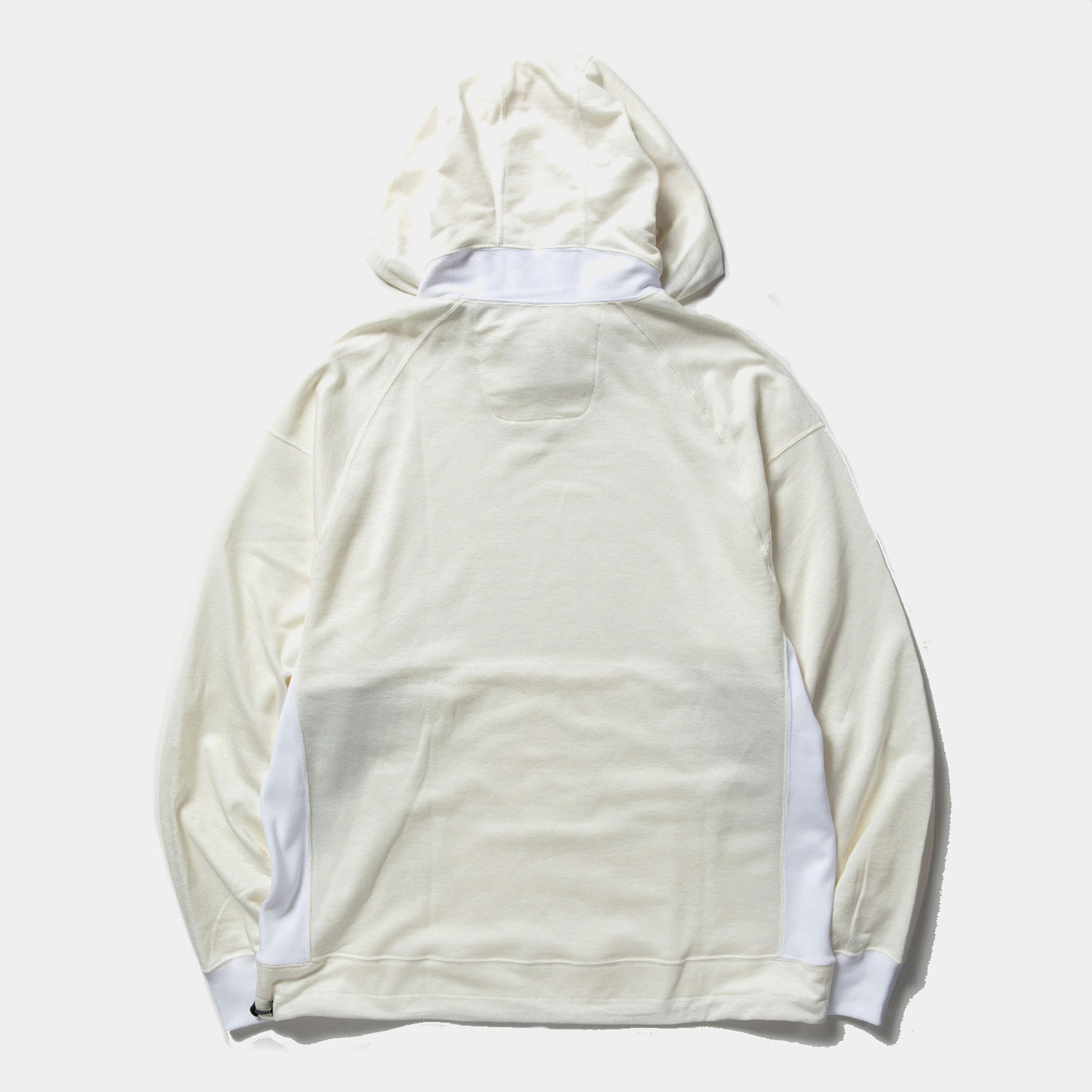 Ice Linen Loopback Hoodie / Off White