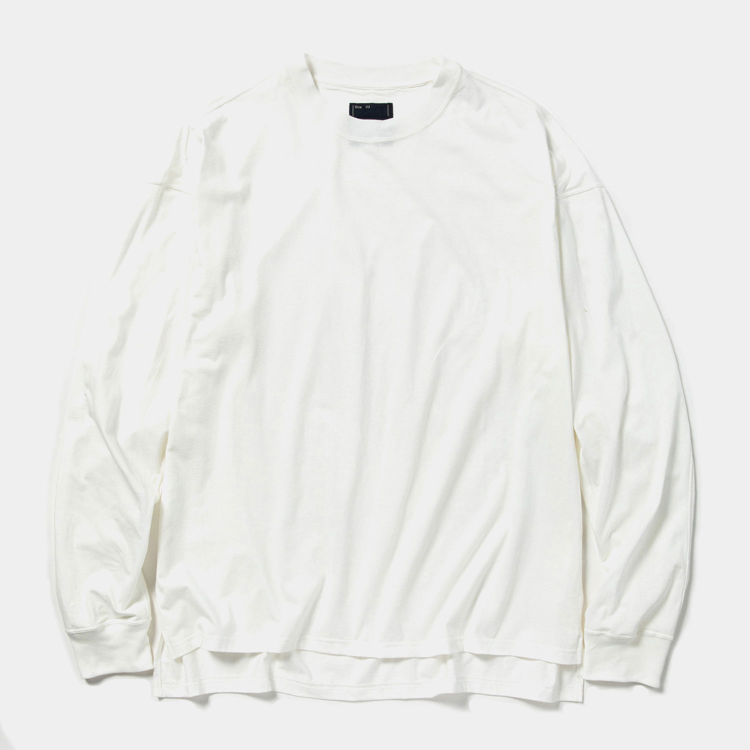 Crisp L/S Tee / White