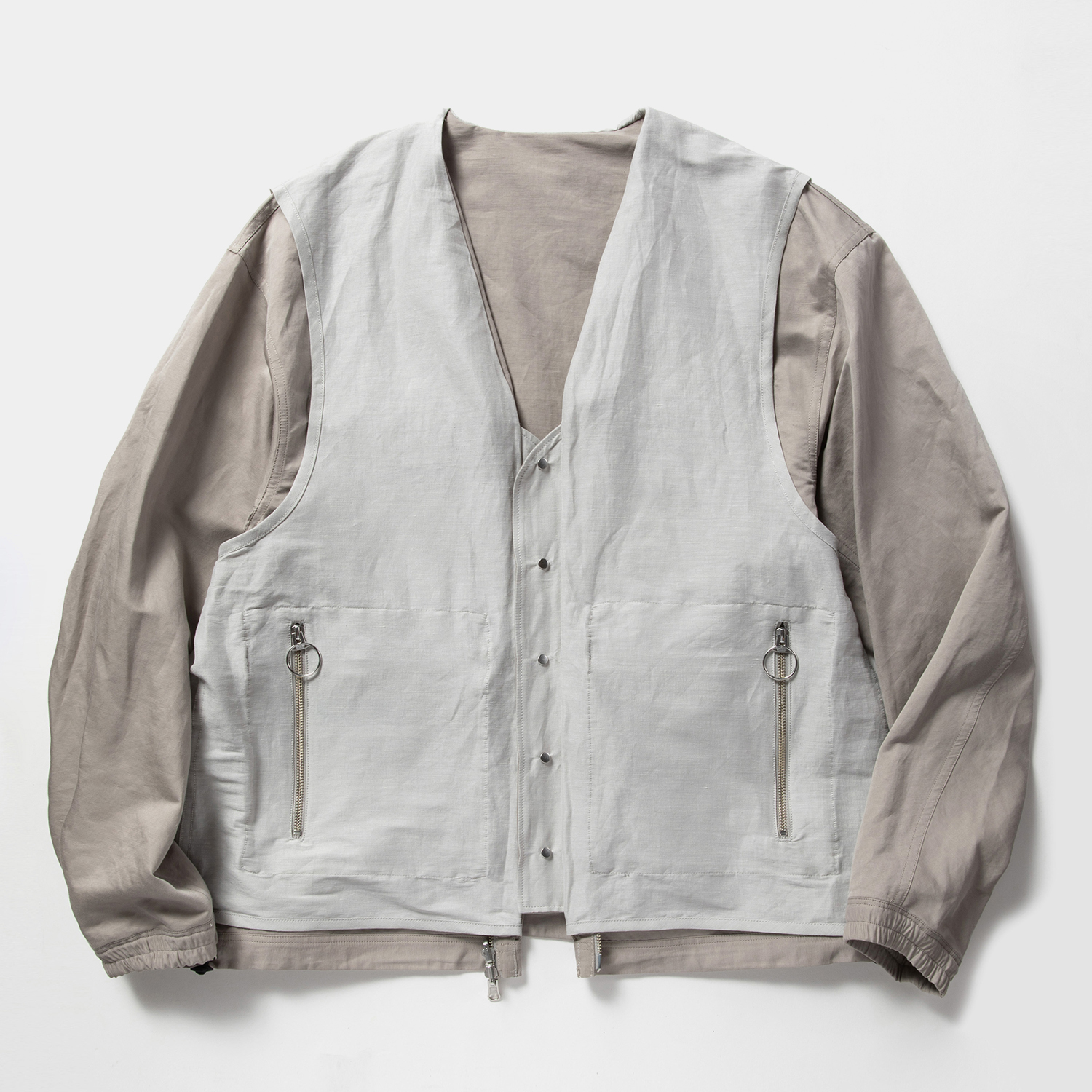 Duality Cloth Reversible 4Way JKT / Grey