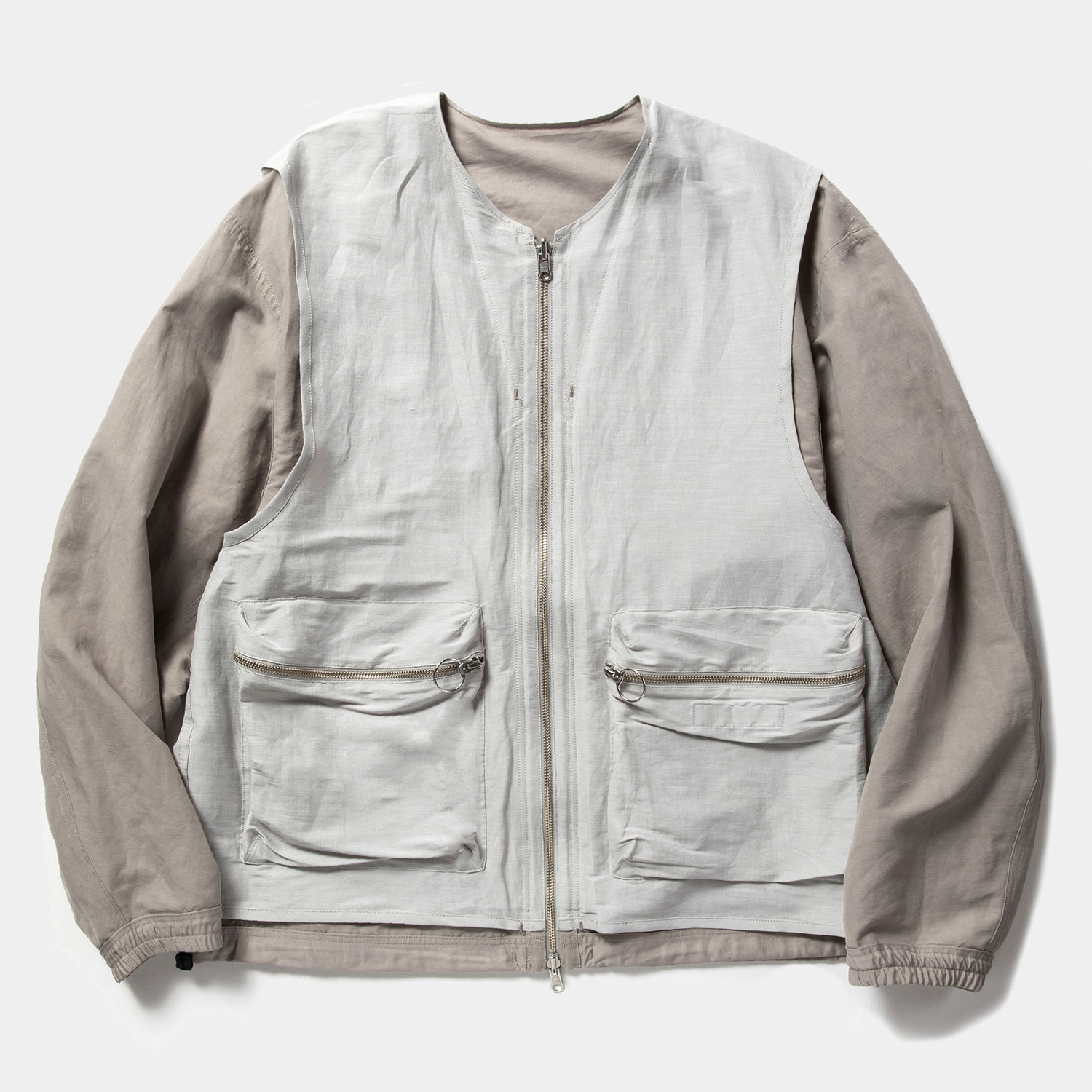 Duality Cloth Reversible 4Way JKT / Grey