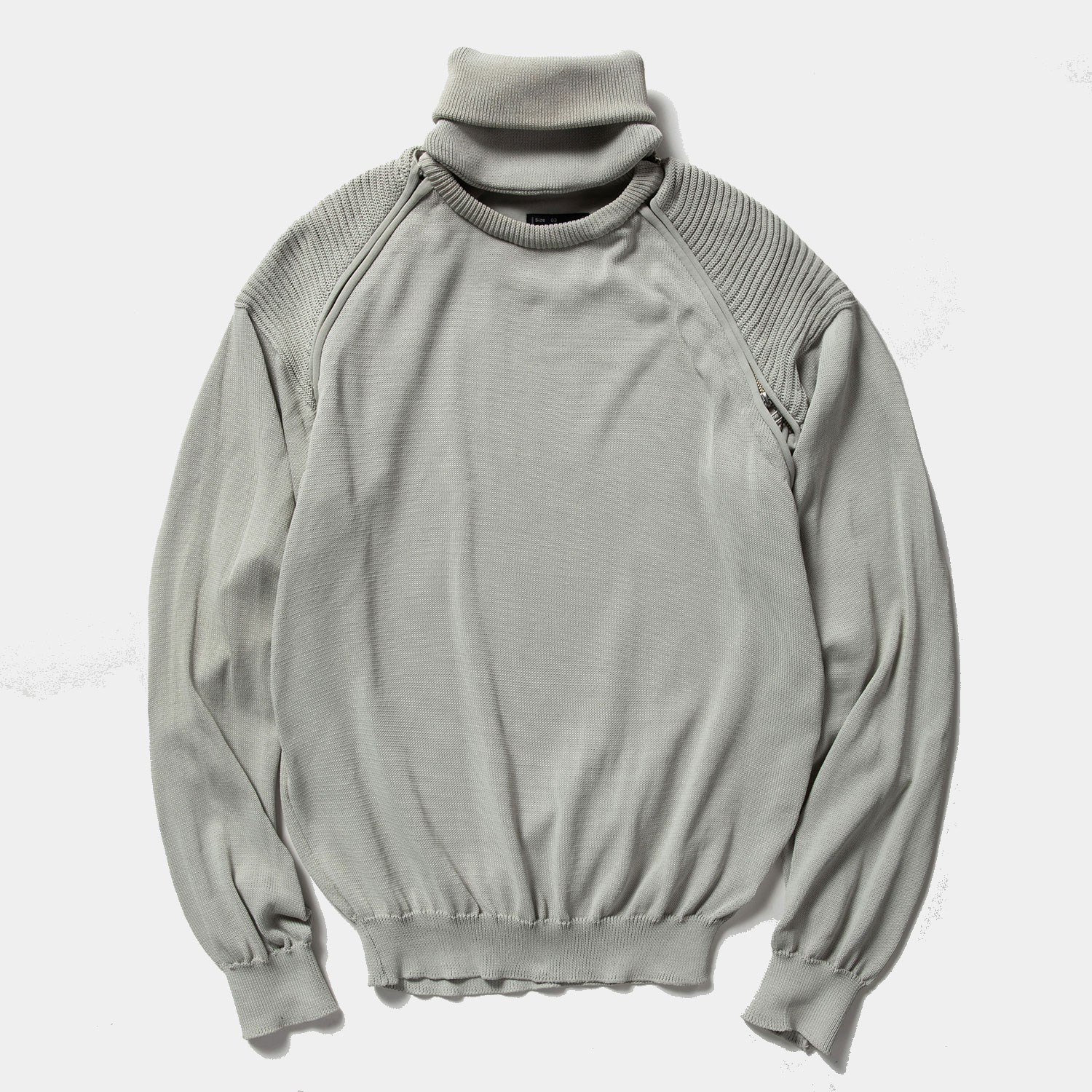 Water-Repellent Detachable Knit / Grey