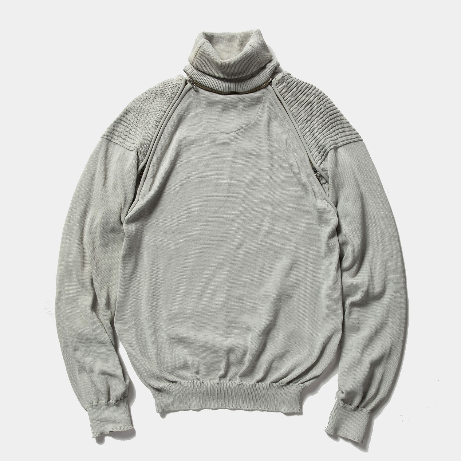 Water-Repellent Detachable Knit / Grey