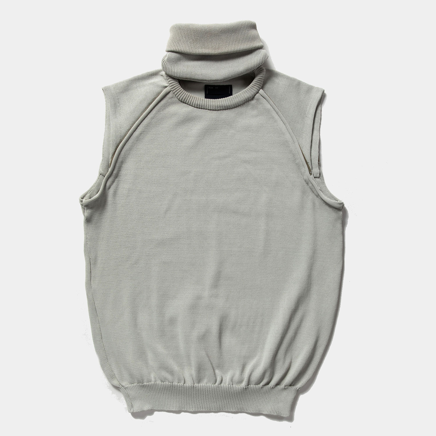Water-Repellent Detachable Knit / Grey