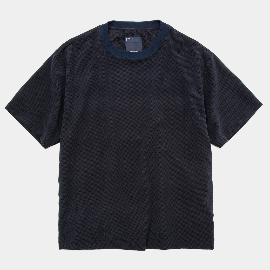 Side Pocket Tee / Navy